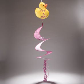 Just Duckie Girl Wind Spinner