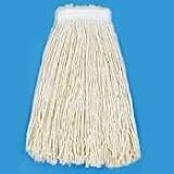 20 Oz Four-ply Cotton Cut-End Lieflat Screw-on Mop Head, 12 Per Case