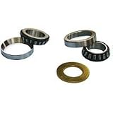 02-09 KAWASAKI KLX110: TAPERED STEERING STEM BEARINGS (SILVER) by Two Brothers Racing