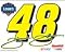 Jimmie Johnson Number Ultra Decal