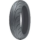 MICHELIN PILOT ROAD 2 REAR TIRE - 180/55ZR17 (180 / 55ZR17) (BLACK)