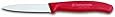 Victorinox Swiss Classic 3 1/4" Paring Knife, Spear Tip, Serrated, Red