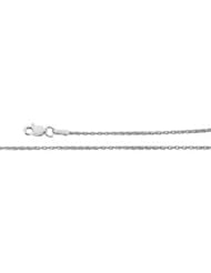 Wheat Chain 14K Gold White Ch970 20 Inch