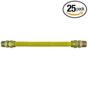 Buy Aviditi 22905-25AVI Stainless Steel Gas Connector, 1 2-Inch ID 3 4-Inch MIP by 3... by Aviditi now!