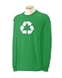 Men's Longsleeve Recycle T-Shirt