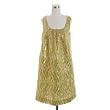 J crew Metallic jacquard Zoey dress 6