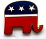 Republicans - Lapel Pin