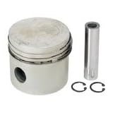 Engine Piston w Rings Mahle 272002 Volvo 142 by Mahle