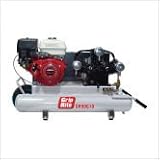 10 Gallon 9 HP Gas (Honda) Wheelbarrow Air Compressor
