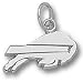 Bills Sterling Silver Buffalo Logo 5/16