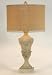 Aidan Gray Distressed Finished Fluted Urn Table Lamp