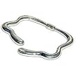 Cuff Bracelets Silver Jewelry from India 2.25 inches (brclt180)