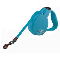 Retractable All Belt Dog Leash, Large Blue
