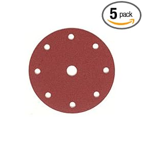 Festool 489484 Abrasives, 6 inches Diameter Rubin P120 Grit, 5 Pack