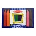 Melissa & Doug Jumbo Triangular Crayons (10 pc)
