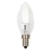 PACK OF 10 x 40W E14 Clear Candle Lamp/Light Bulbs