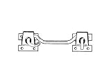 Review Securit  / Securit S5143 Wire Cabin Hook Black 100mm