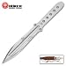 Bailey Zeil Throwing Knife, Stainless Steel, Leather Pouch