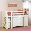 Bolton Furniture Cottage Low Loft Essex Set in White Finish