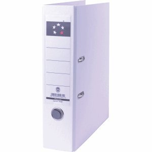 5star Ordner Kunststoff A4 80mm weiß