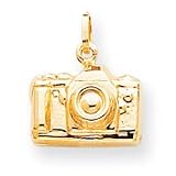 14k Camera Charm