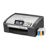 Brother DCP-770CW Tintenstrahl-Multifunktionsgeraet (Drucker, Scanner, Kopierer) mit LCD-Farbdisplay und integriertem LAN-/WLAN-DCP-Server