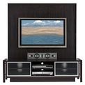 JFV65e/JFBD1e - Seven Shelf Widescreen Lowboy with Backdrop Panel