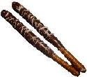 Chocolate Caramel Dipped Pretzels - 1 Dozen by Exquisite Fine Candy & Gifts