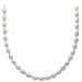 David's Bridal Sterling Silver Baroque Freshwater Pearl Necklace Style SA10808