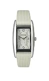 Fossil Straps Embossed Leather Silver Dial Women's watch #ES2813