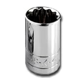 21wfXGQT6oL. SL160  3/8in. Drive Standard 12 Point Socket 22mm
