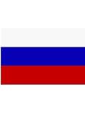 Stockfahne Russland
