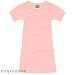 C & C California Classic Tee Shirt Dress Daiquiri