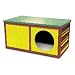 Pets International Tropical Hide-Outs Large for Ferrets, Rabbits, Guinea Pigs, And Chinchillas.