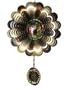 Next Innovations Med Antique Gold Gaze Ball Sun Spinner