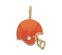14ky and enamel Cleveland Browns helmet charm