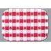 Hoffmaster 309000 Linenized Bond Placemat, 14" Length x 9-3/4" Width, Tiffany Cut, Red Gingham (Case of 1000)
