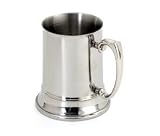 Double Walled Stainless Steel Beer Mug, 16.2 Oz.