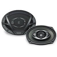 Pair of New Kenwood Kfc-6993ps 1000 Watts Combined (500 Each) Powerful Five-way Car Audio Speakers with Sound Image Enhancer