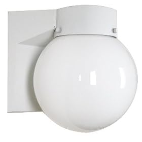 MaxLite ML4G181GL 18-Watt Globe Lantern (75-Watt equivalent) in White by Maxlite