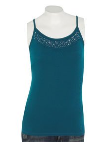 Click here to buy Stud Embellished Yoke Cami.