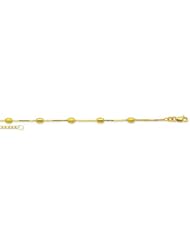 14kt Gold Adjustable Ankle Bracelet