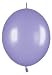 Mayflower Balloons 30897 Link-O-Loon 12 Inch Pearlized Lilac Pack Of 25