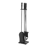 Review UNIFLAME 201120 / UNIFLAME #T41140BK 4PC BLK Fireplace Set