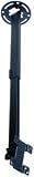 Peerless PARAMOUNT LCD Ceiling Mount PC930C - Mounting kit ( extension column, ceiling plate, tilt bracket, mounting adapter ) for LCD TV ( Tilt & Swivel ) - cold-rolled steel - black - screen size: 15 - 24 - mounting interface: 100 x 100 mm, 75 x 75 mm