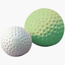 Jugs Sting-Free Dimpled Softballs (11-Inch, Yellow)