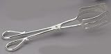 JUMBO CAKE TONGS - JUMBO SILVER CAKE TONGS