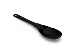 Epicurean Gourmet Utensils Nylon Spoon, Slate with Black
