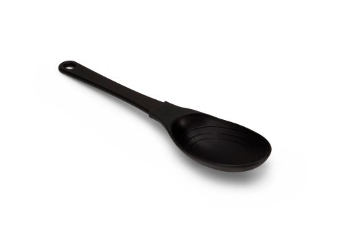 Epicurean Gourmet Utensils Nylon Spoon, Slate with Black