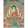 Sacred Art Card Featuring the Buddha Shakyamuni